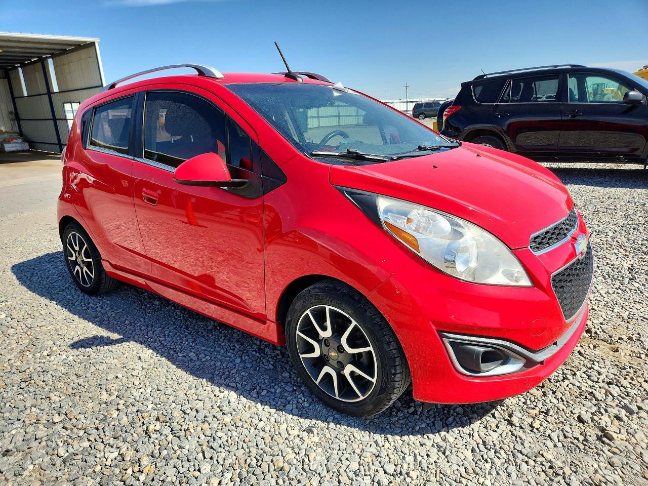 2013 Chevrolet Spark 2lt Red vin: KL8CE6S97DC506628