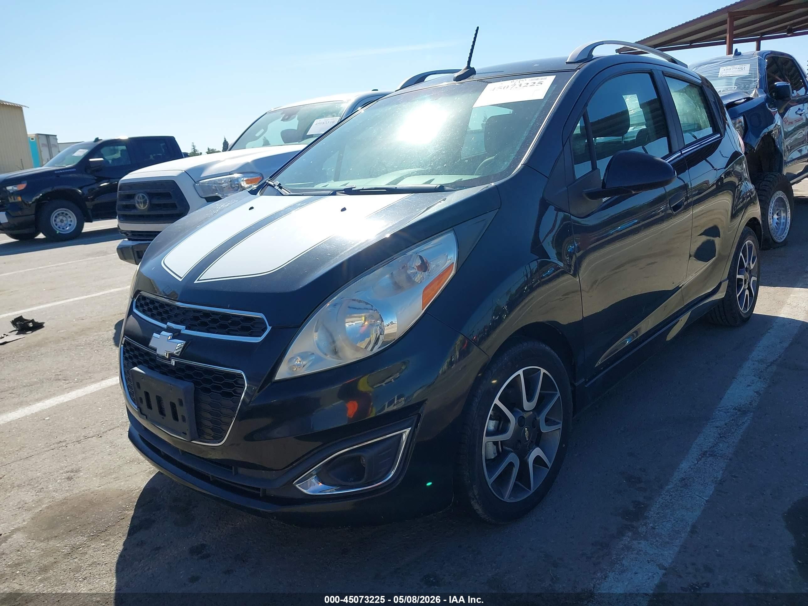 2013 Chevrolet Spark 2lt Manual Black vin: KL8CE6S97DC564111