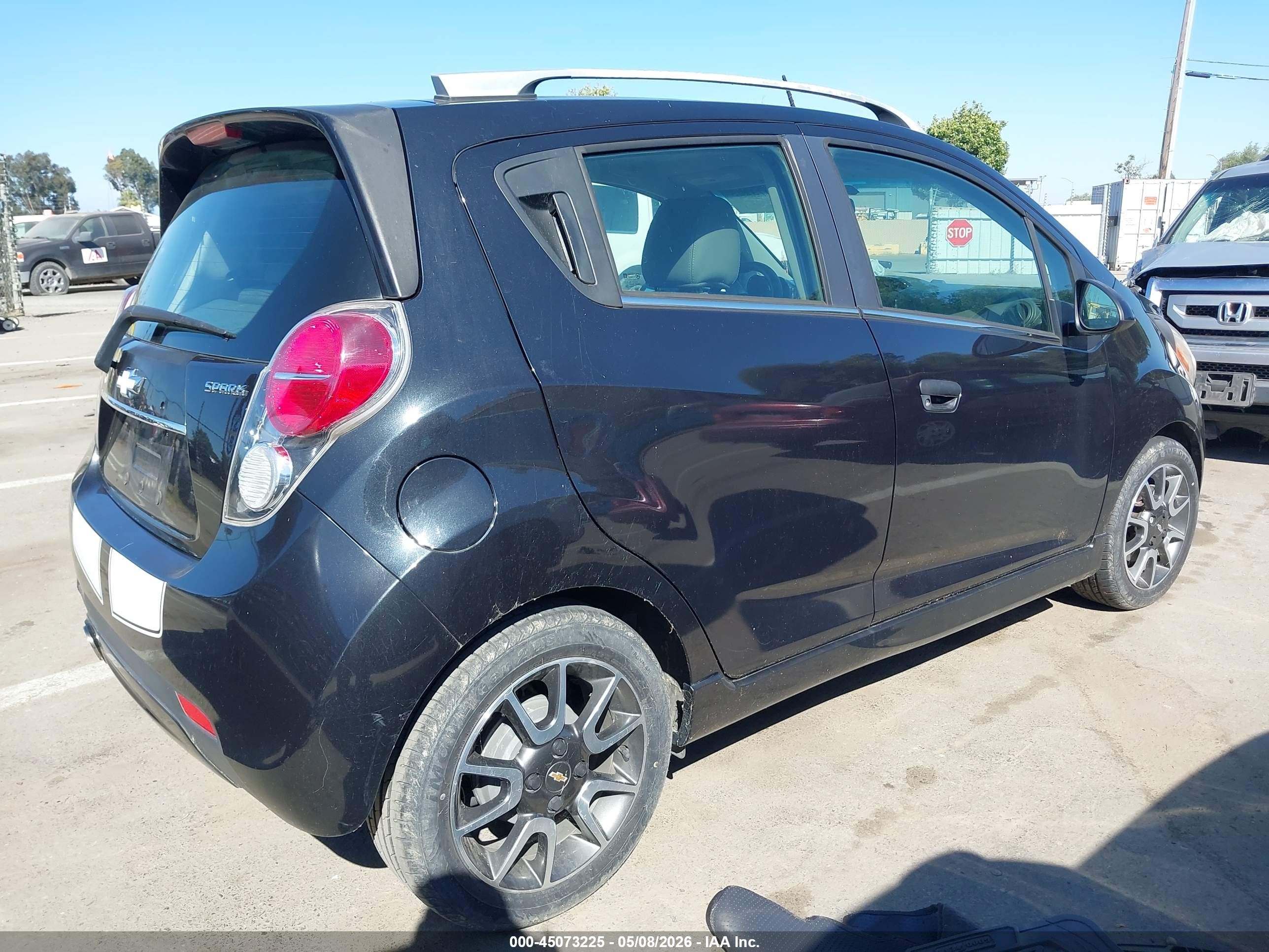 2013 Chevrolet Spark 2lt Manual Black vin: KL8CE6S97DC564111