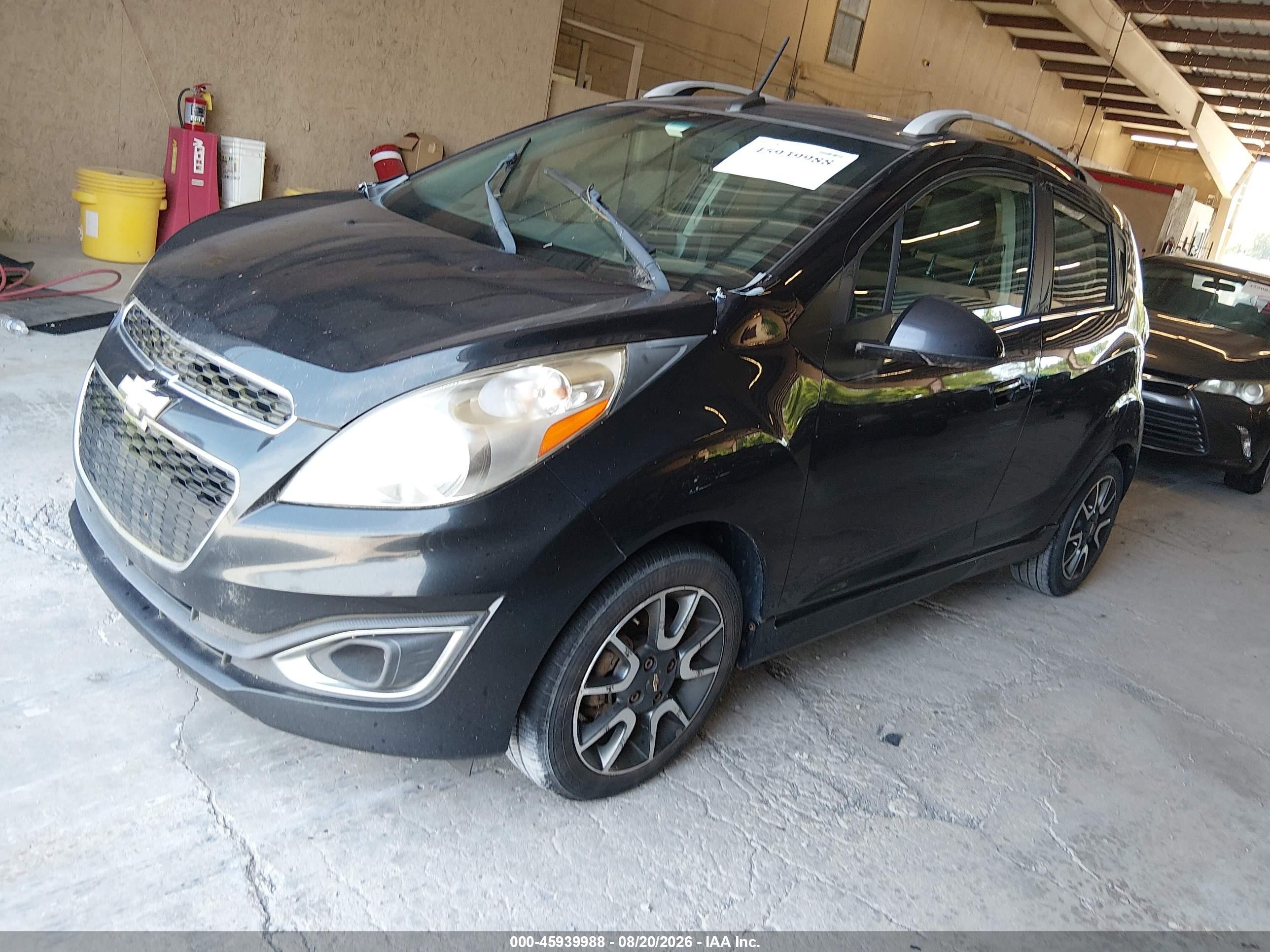 2013 Chevrolet Spark 2lt Auto Черный vin: KL8CF6S90DC512266