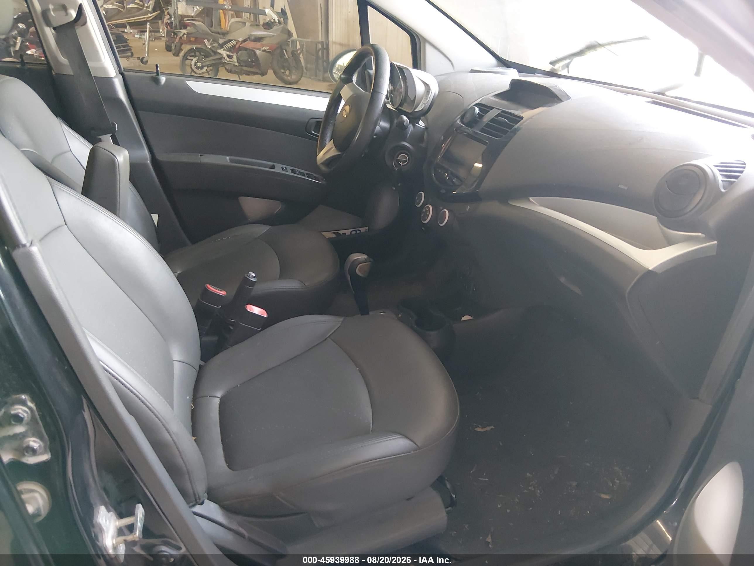 2013 Chevrolet Spark 2lt Auto Черный vin: KL8CF6S90DC512266