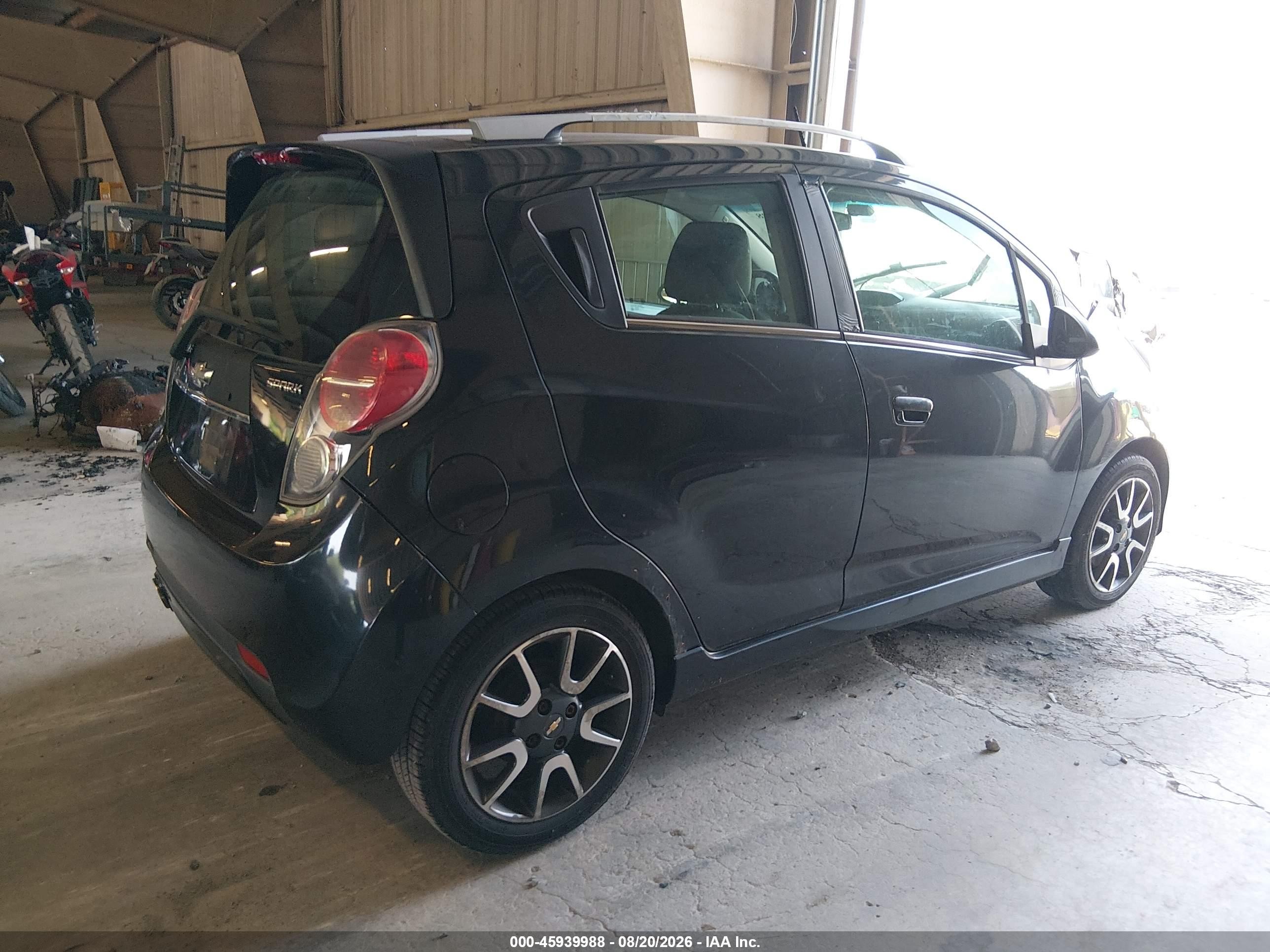 2013 Chevrolet Spark 2lt Auto Черный vin: KL8CF6S90DC512266