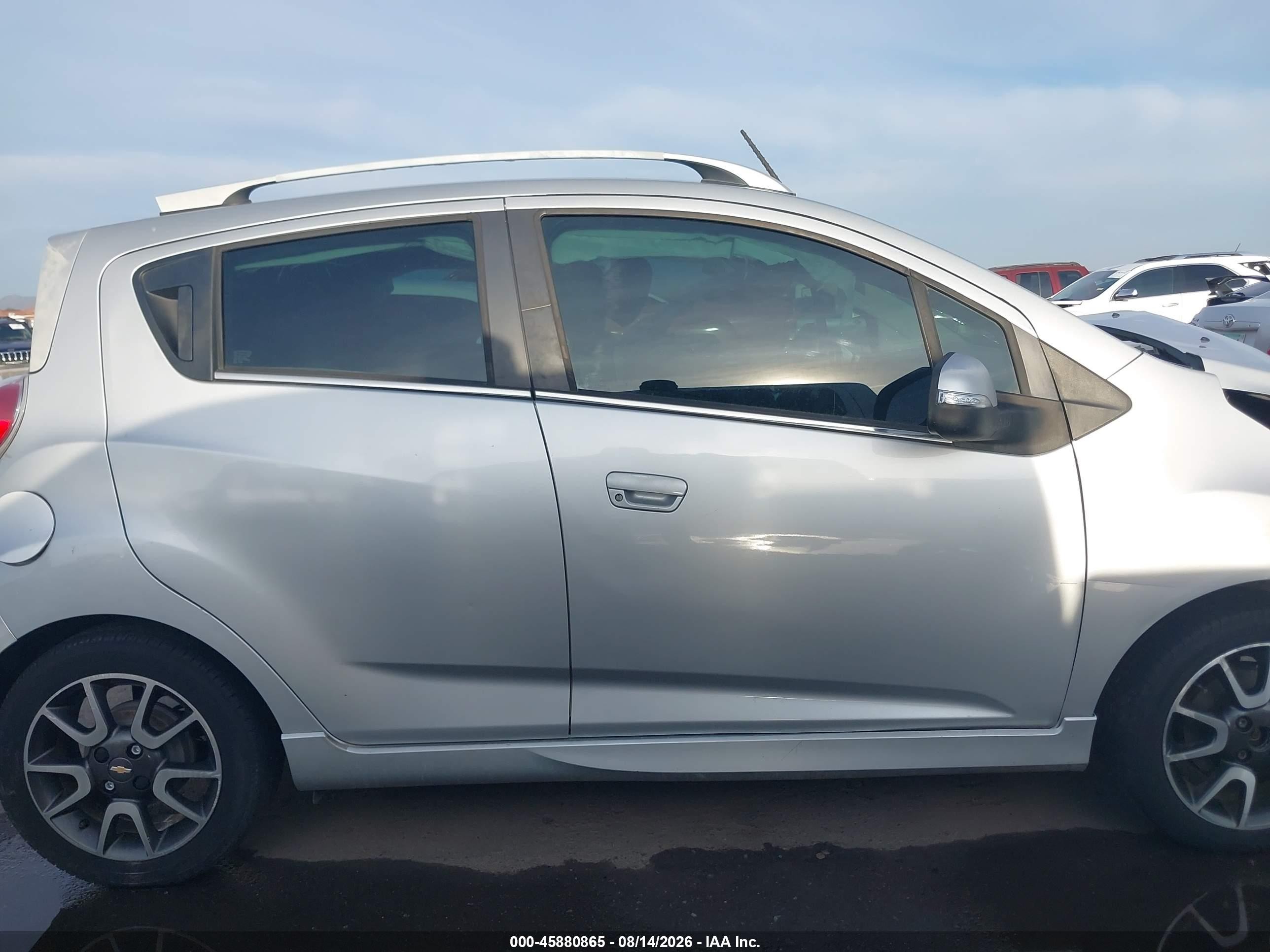 2014 Chevrolet Spark 2lt Auto Silver vin: KL8CF6S90EC423475