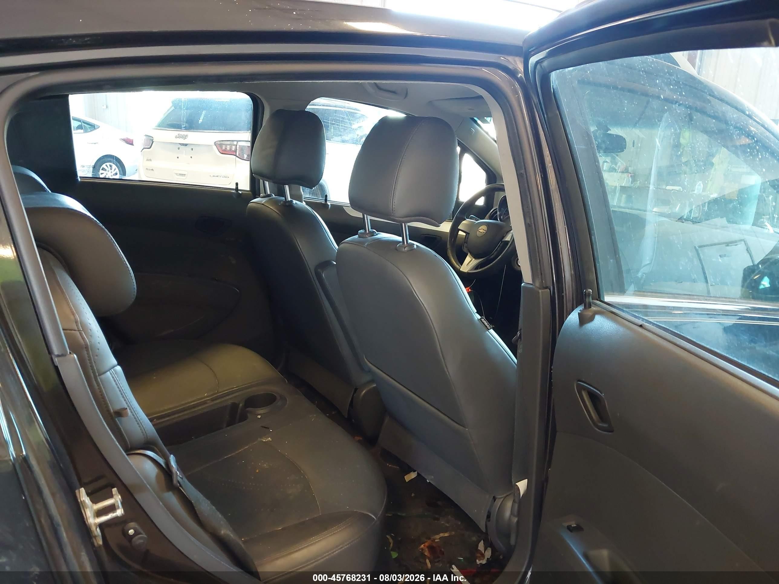 2013 Chevrolet Spark 2lt Auto Black vin: KL8CF6S91DC541131