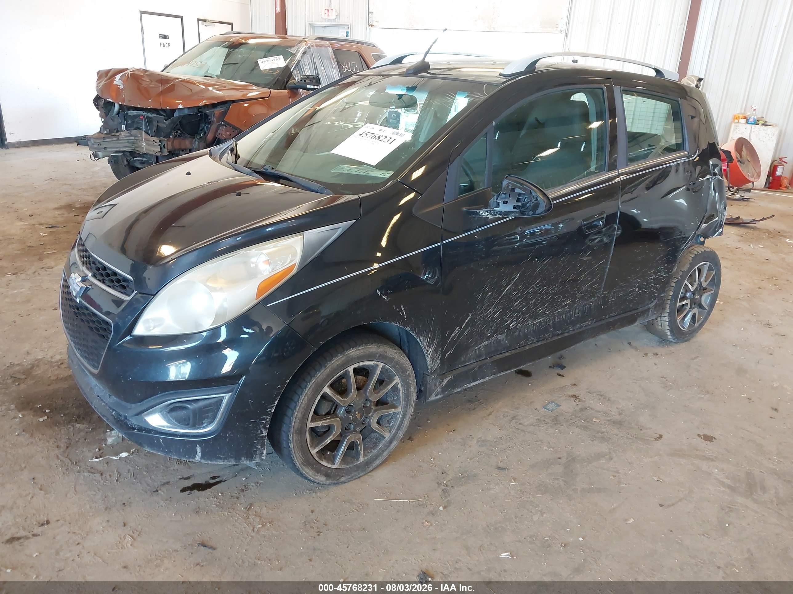 2013 Chevrolet Spark 2lt Auto Black vin: KL8CF6S91DC541131