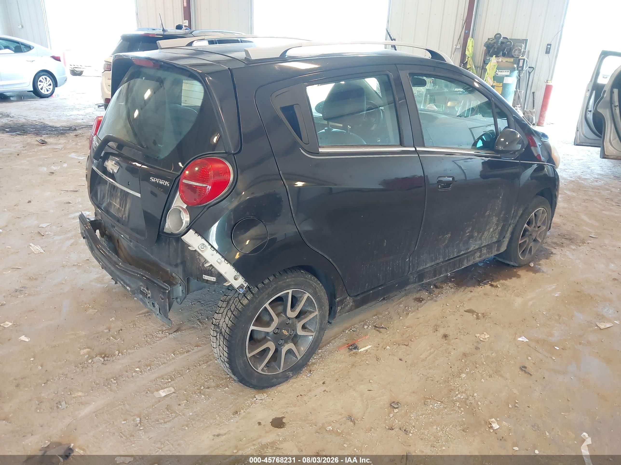 2013 Chevrolet Spark 2lt Auto Black vin: KL8CF6S91DC541131