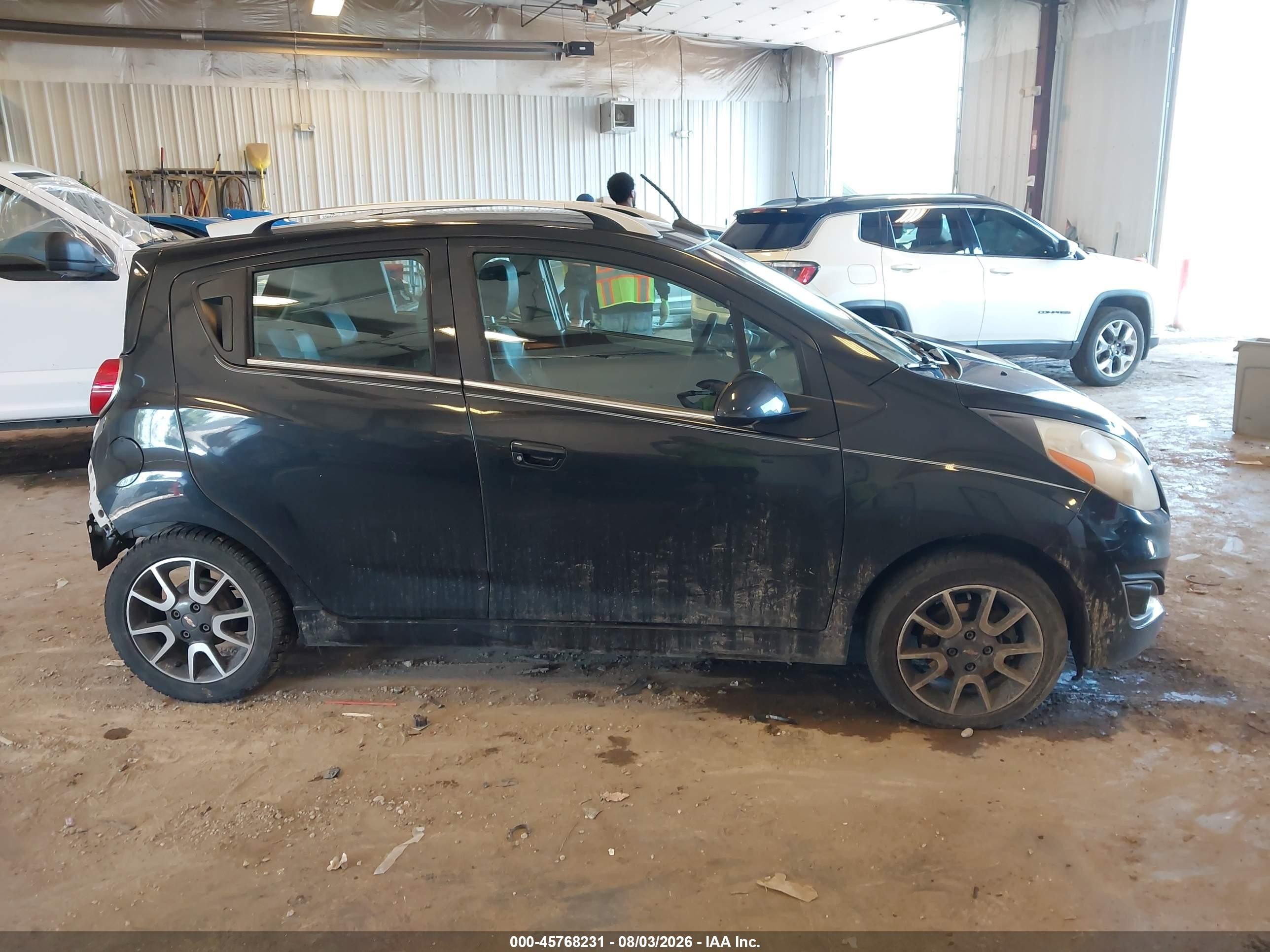 2013 Chevrolet Spark 2lt Auto Black vin: KL8CF6S91DC541131