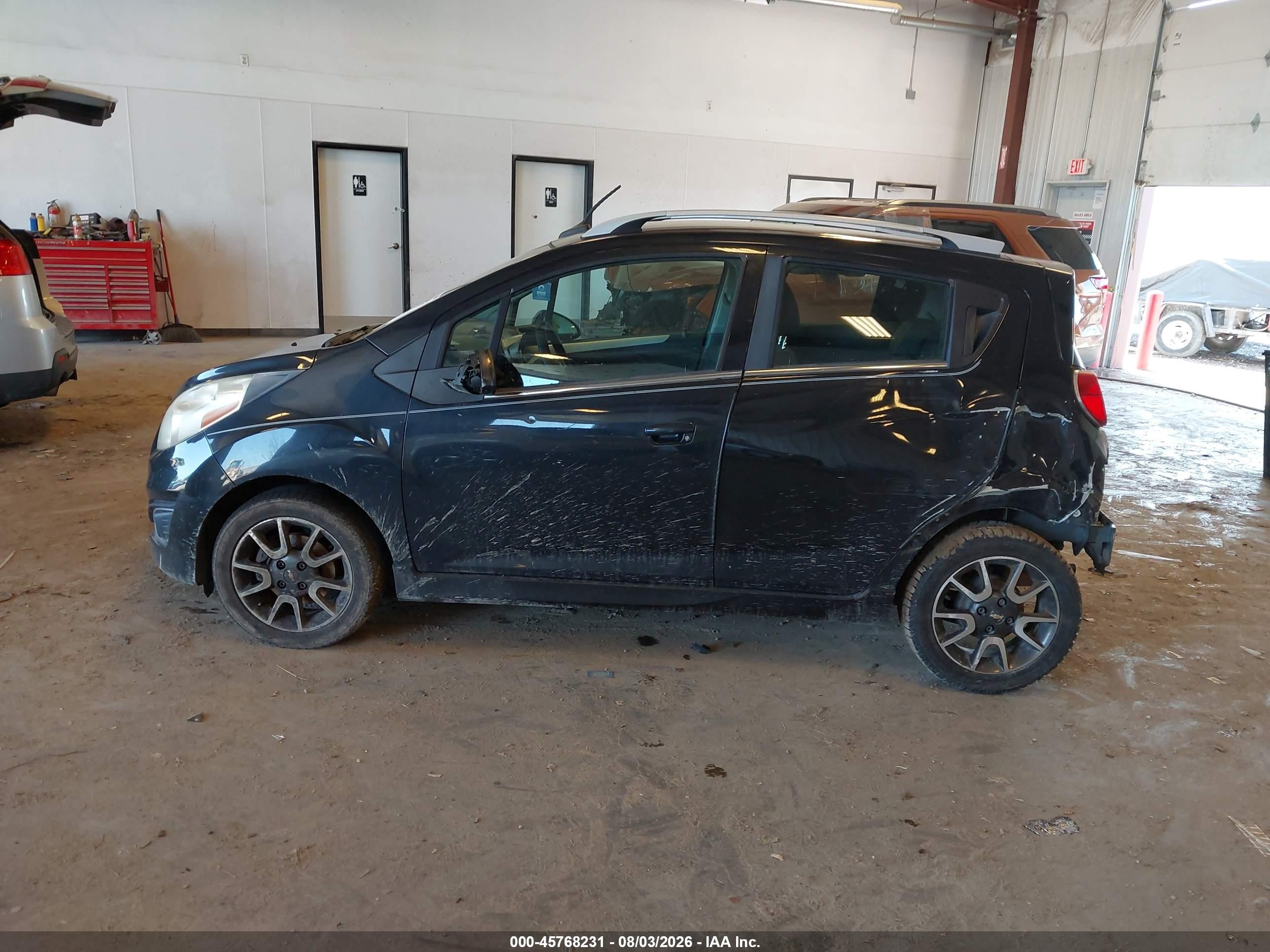 2013 Chevrolet Spark 2lt Auto Black vin: KL8CF6S91DC541131