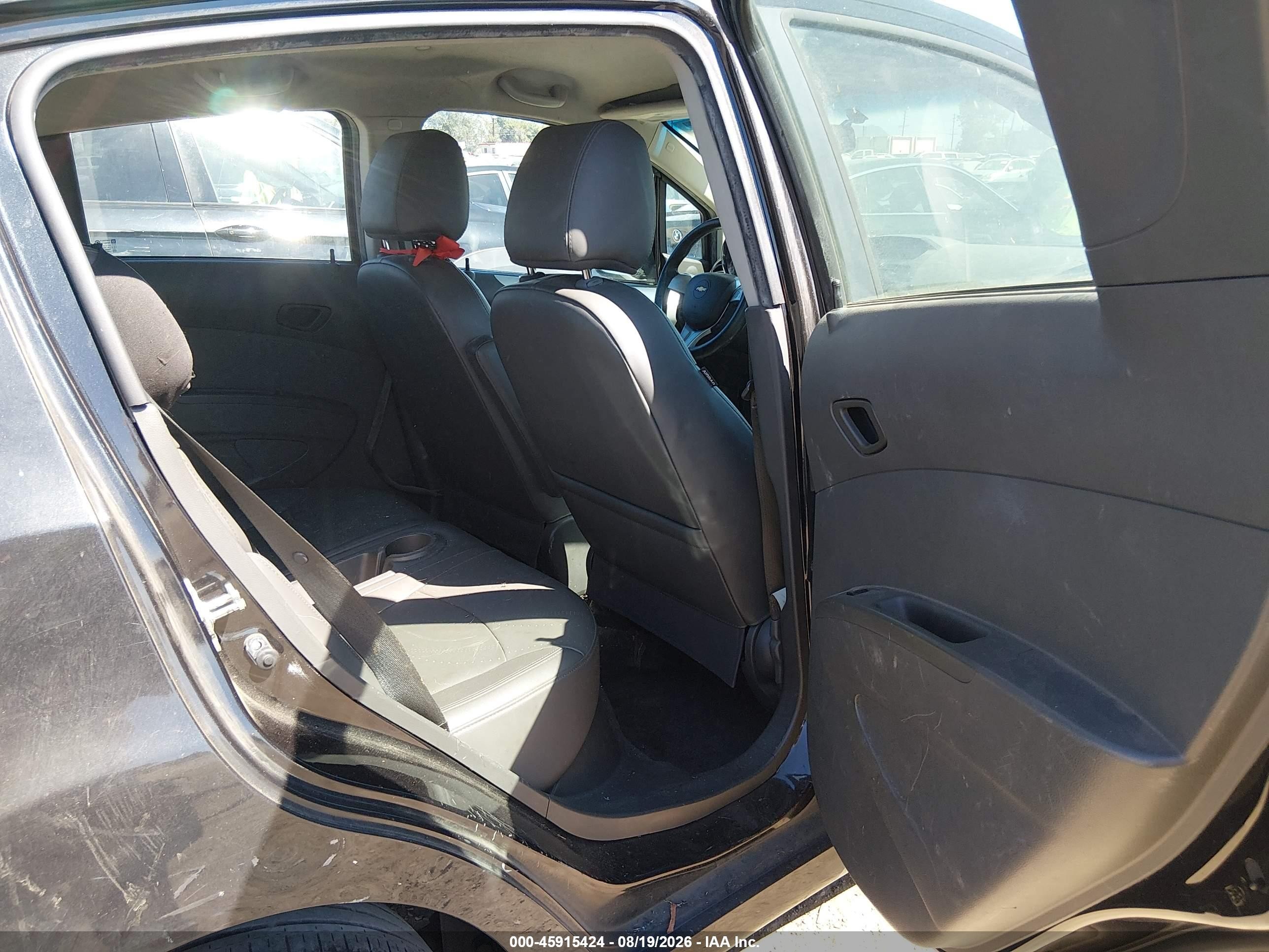 2014 Chevrolet Spark 2lt Auto Black vin: KL8CF6S91EC459661