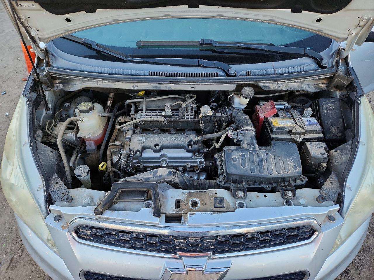 2015 Chevrolet Spark 2lt Silver vin: KL8CF6S91FC812739