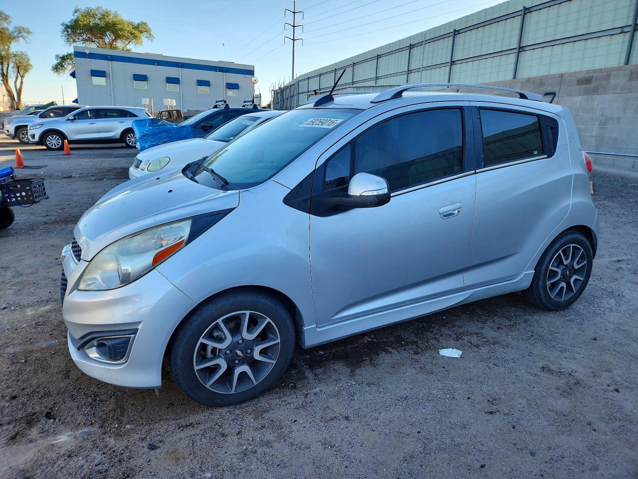 2015 Chevrolet Spark 2lt Silver vin: KL8CF6S91FC812739