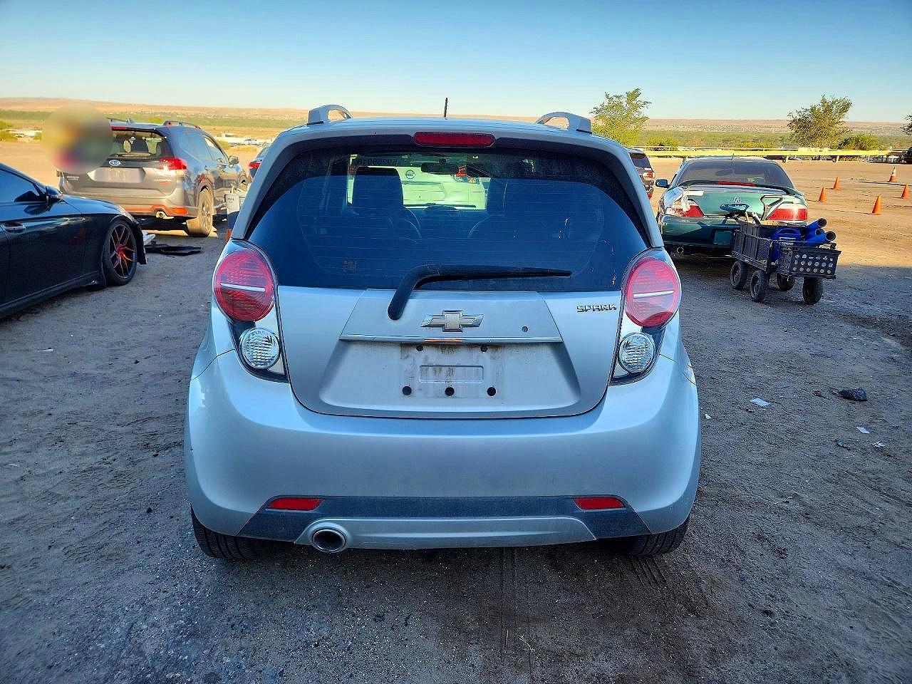 2015 Chevrolet Spark 2lt Silver vin: KL8CF6S91FC812739