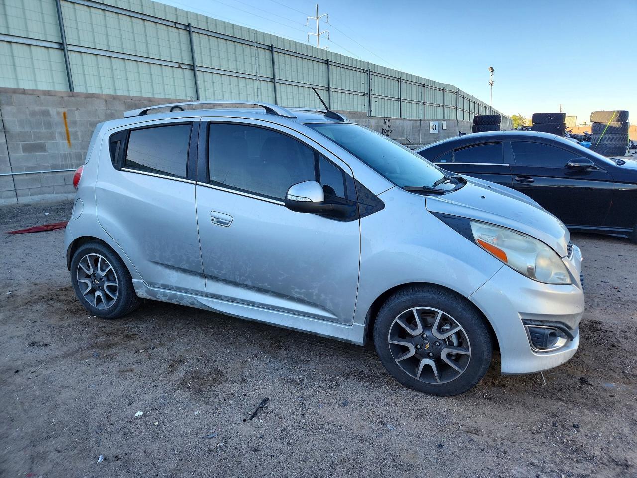 2015 Chevrolet Spark 2lt Silver vin: KL8CF6S91FC812739