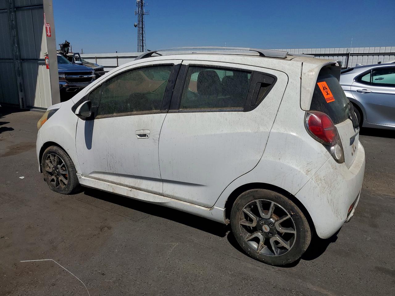 2013 Chevrolet Spark 2lt White vin: KL8CF6S92DC549464