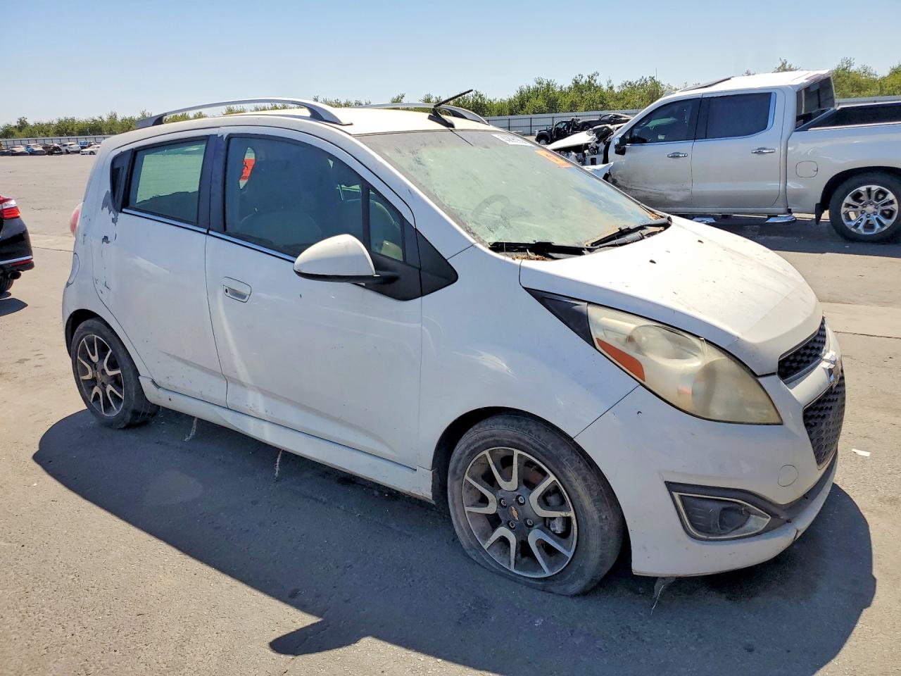 2013 Chevrolet Spark 2lt White vin: KL8CF6S92DC549464