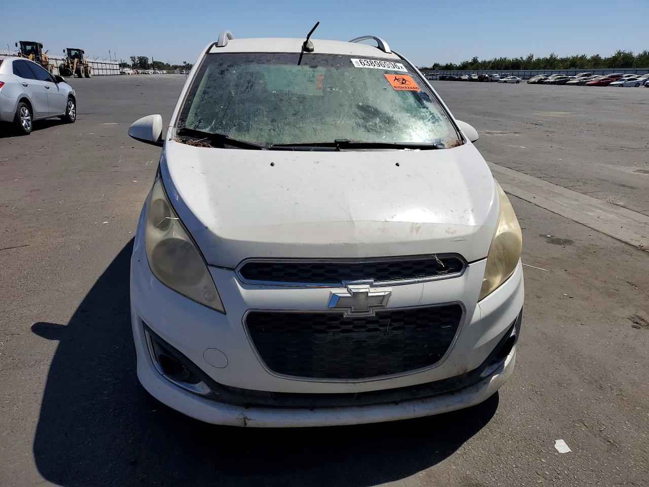 2013 Chevrolet Spark 2lt White vin: KL8CF6S92DC549464