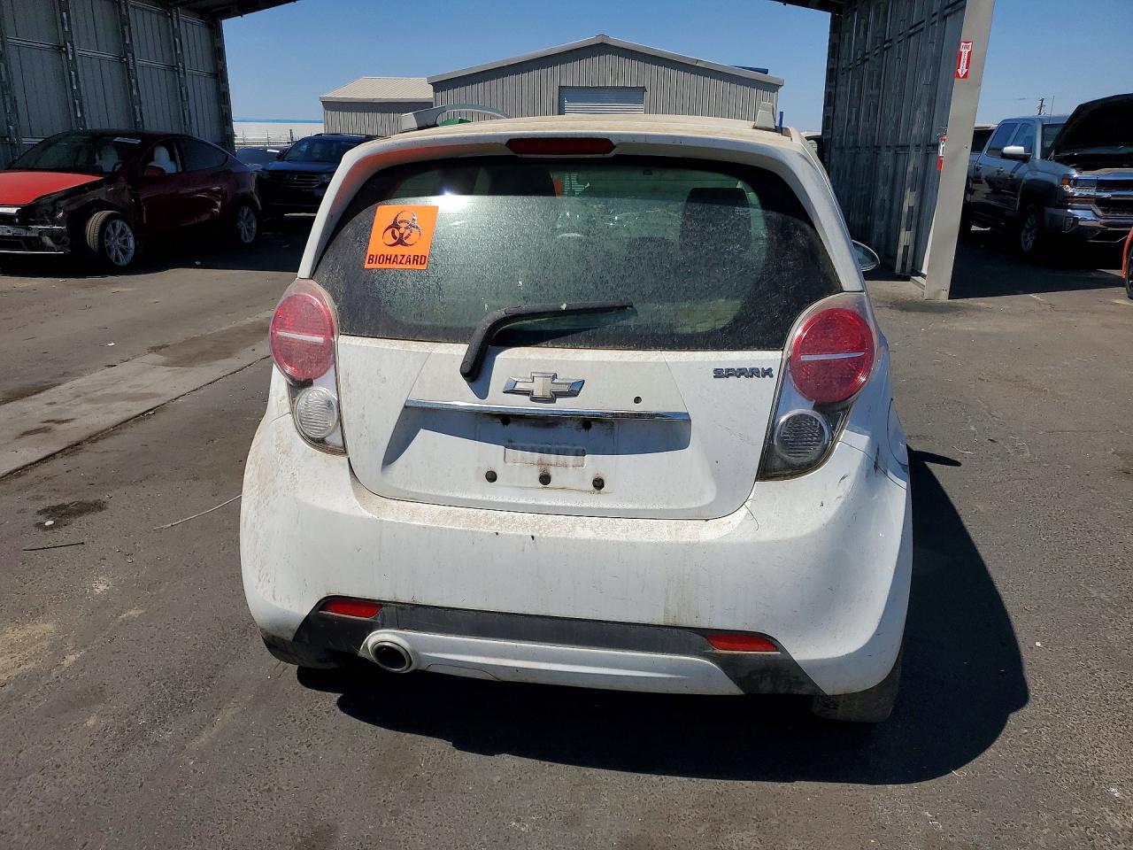 2013 Chevrolet Spark 2lt White vin: KL8CF6S92DC549464