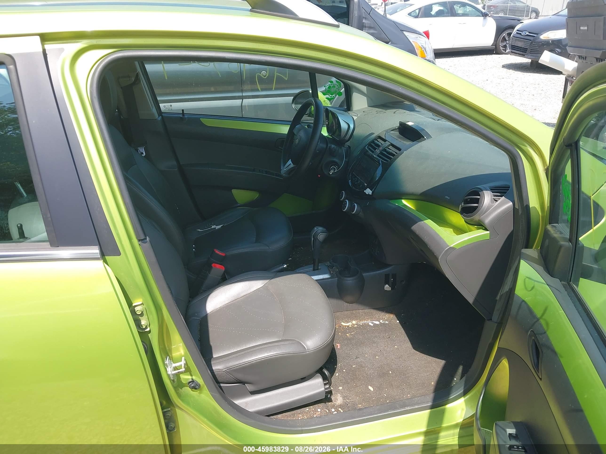 2013 Chevrolet Spark 2lt Auto Green vin: KL8CF6S93DC505425