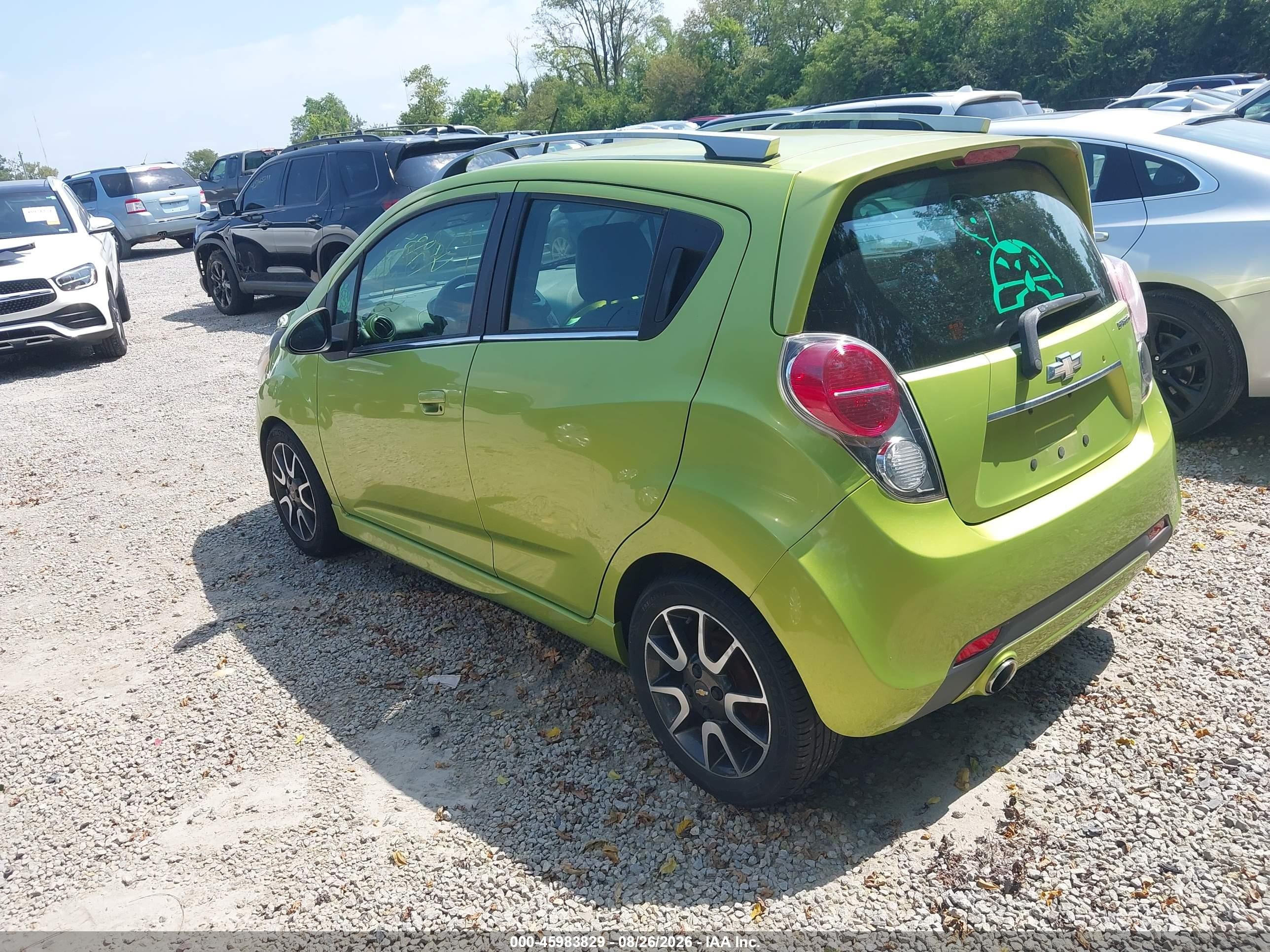 2013 Chevrolet Spark 2lt Auto Green vin: KL8CF6S93DC505425