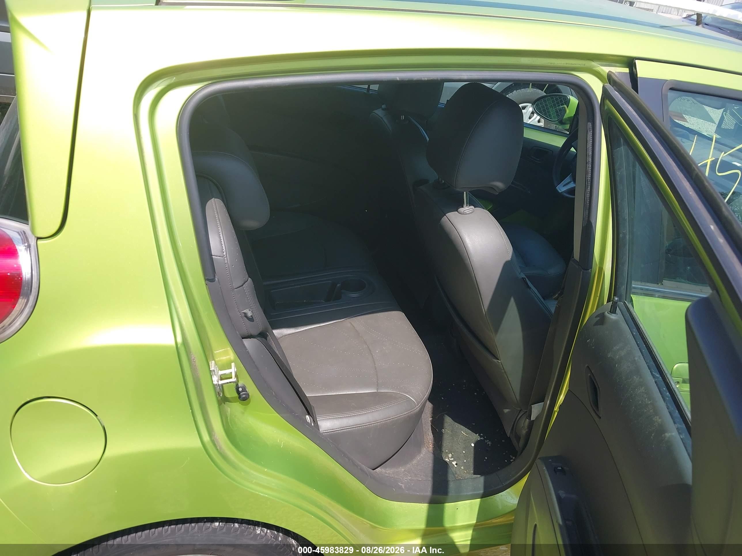 2013 Chevrolet Spark 2lt Auto Green vin: KL8CF6S93DC505425