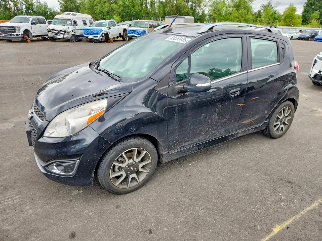 2014 Chevrolet Spark 2lt Black vin: KL8CF6S93EC477191