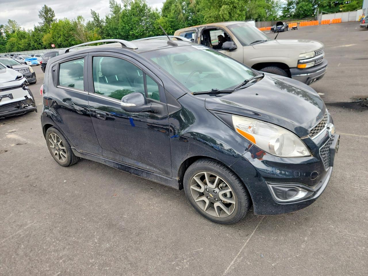 2014 Chevrolet Spark 2lt Black vin: KL8CF6S93EC477191