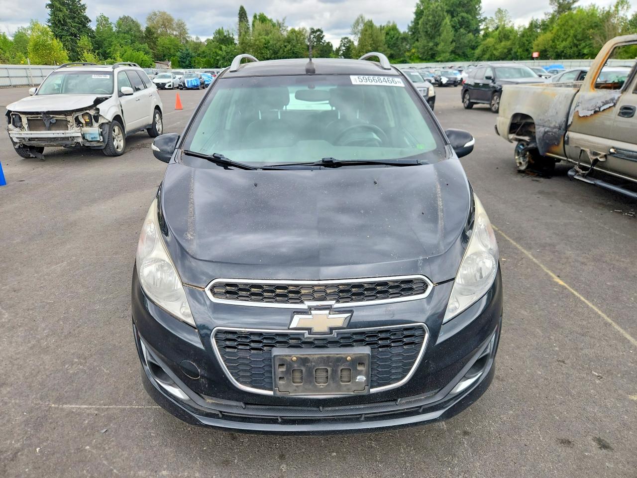 2014 Chevrolet Spark 2lt Black vin: KL8CF6S93EC477191