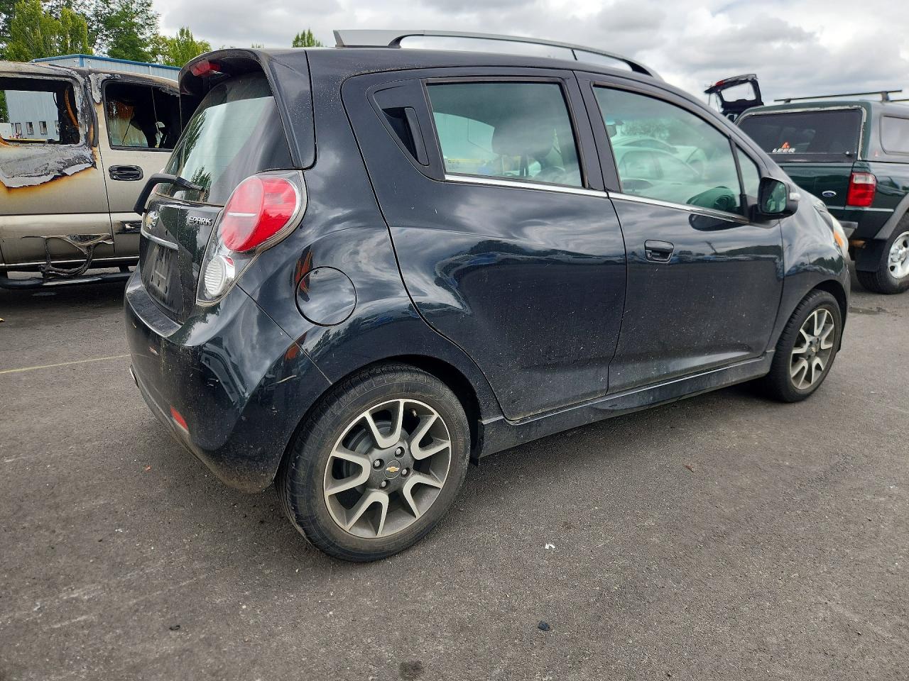2014 Chevrolet Spark 2lt Black vin: KL8CF6S93EC477191