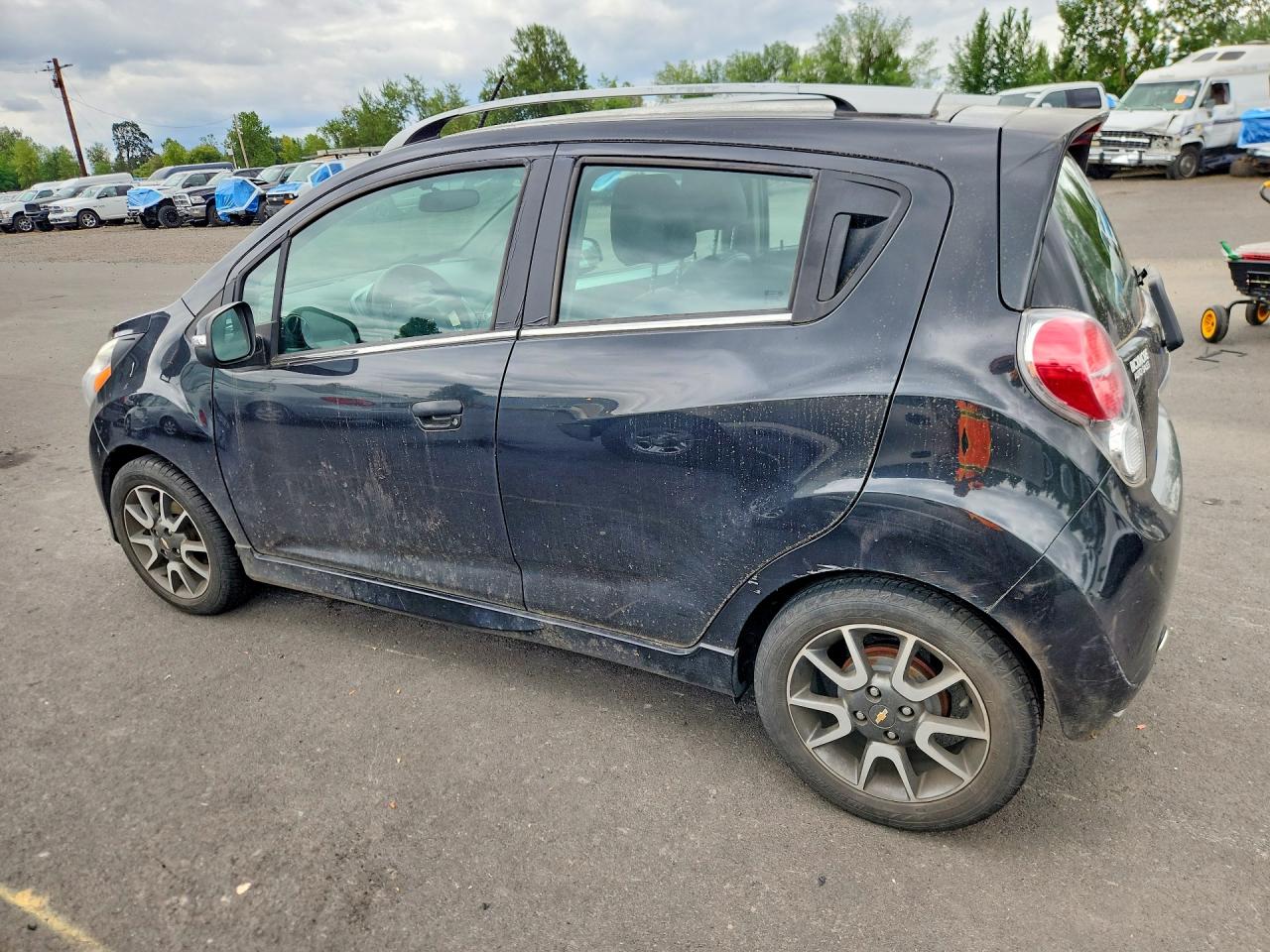 2014 Chevrolet Spark 2lt Black vin: KL8CF6S93EC477191