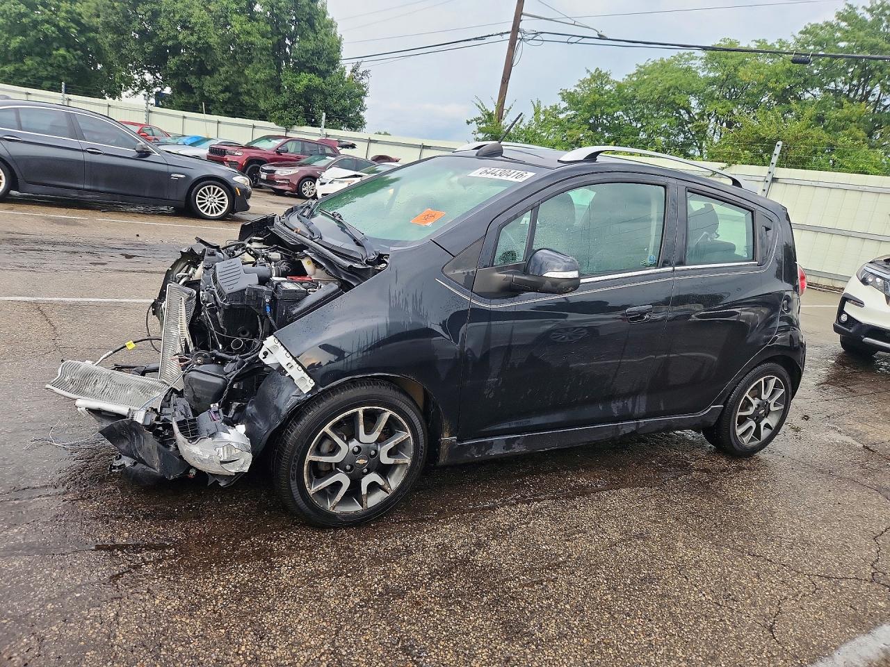 2015 Chevrolet Spark 2lt Black vin: KL8CF6S93FC804819