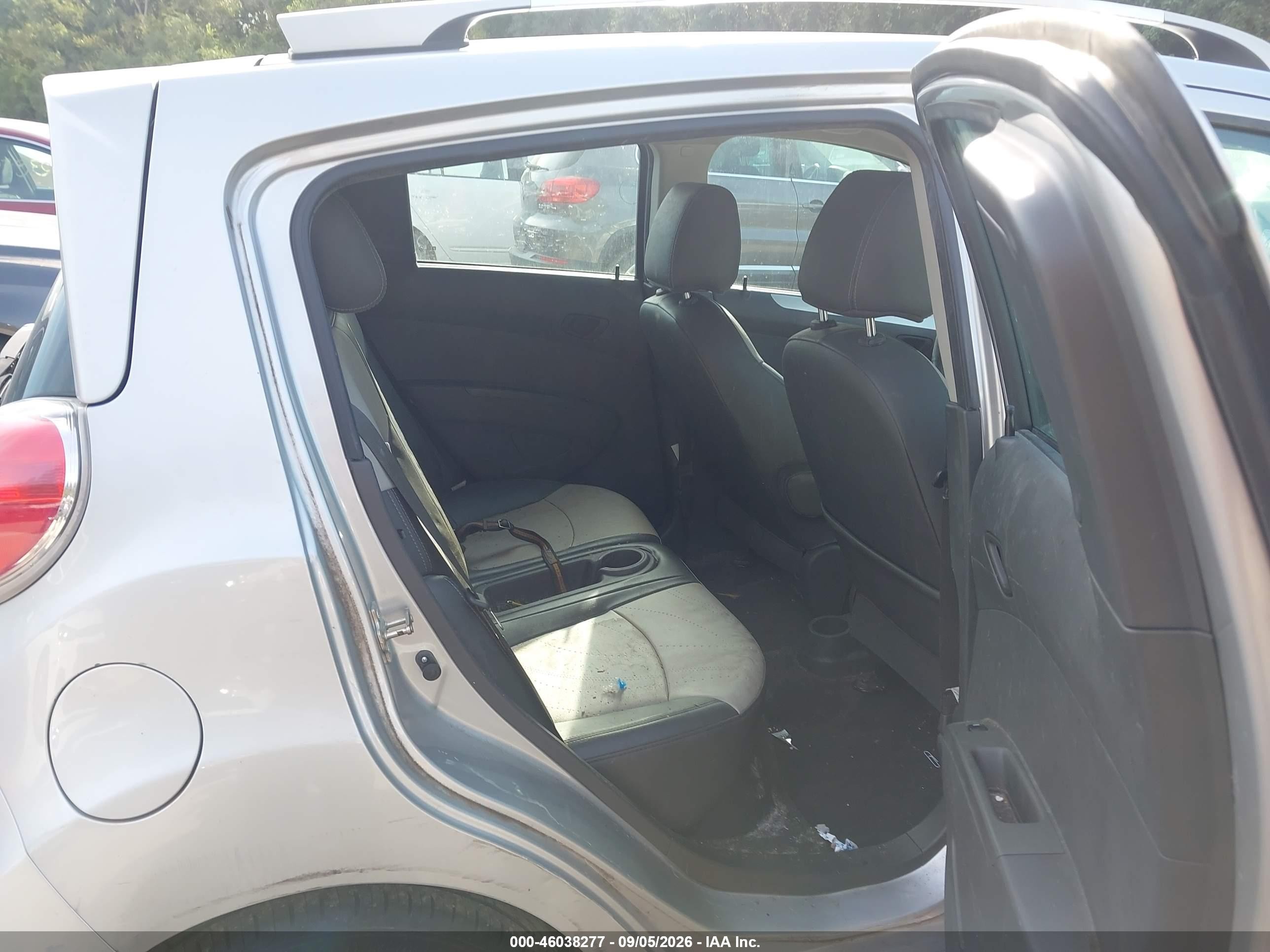 2013 Chevrolet Spark 2lt Auto Silver vin: KL8CF6S94DC517857