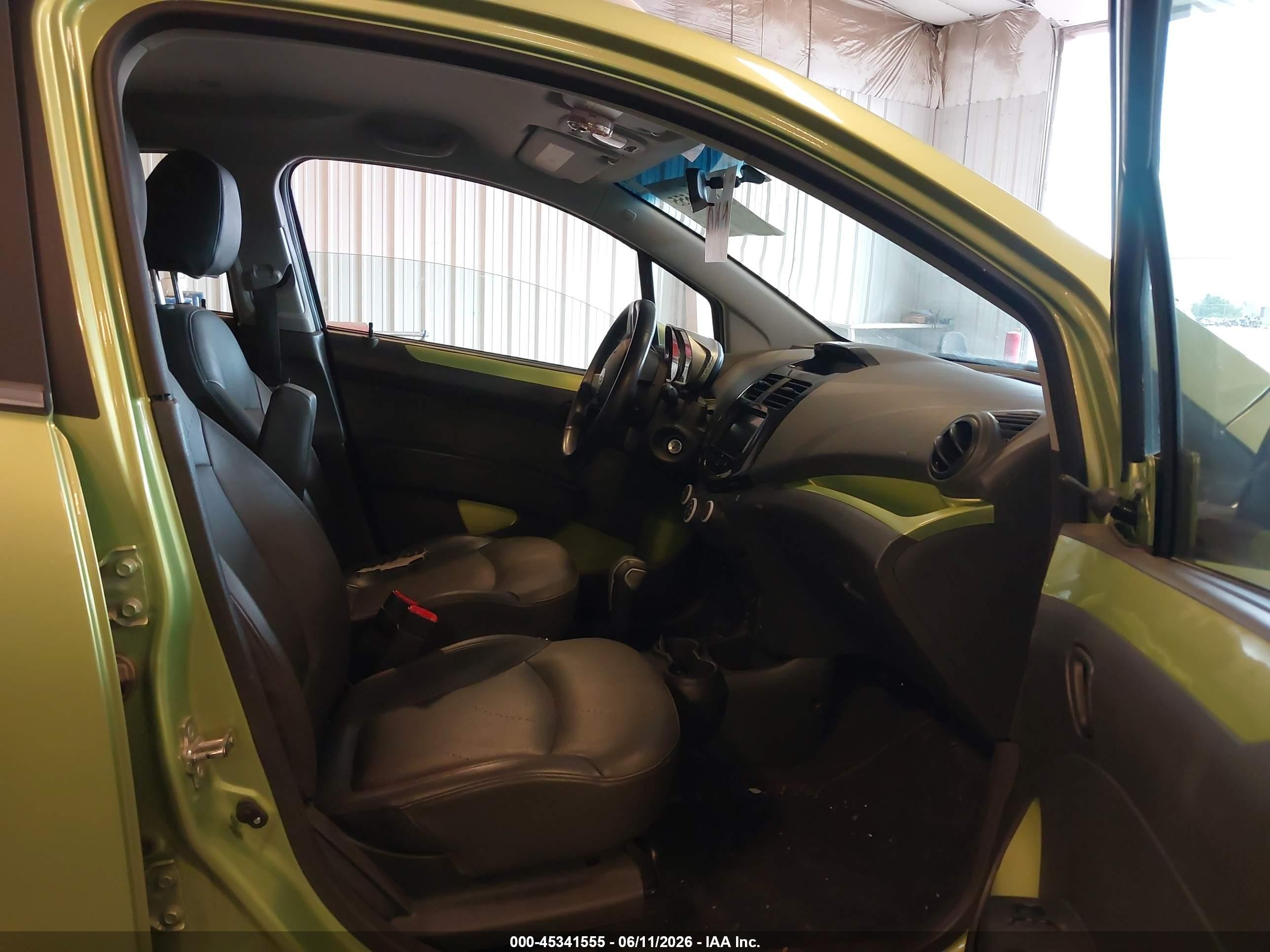 2013 Chevrolet Spark 2lt Auto Green vin: KL8CF6S95DC574519