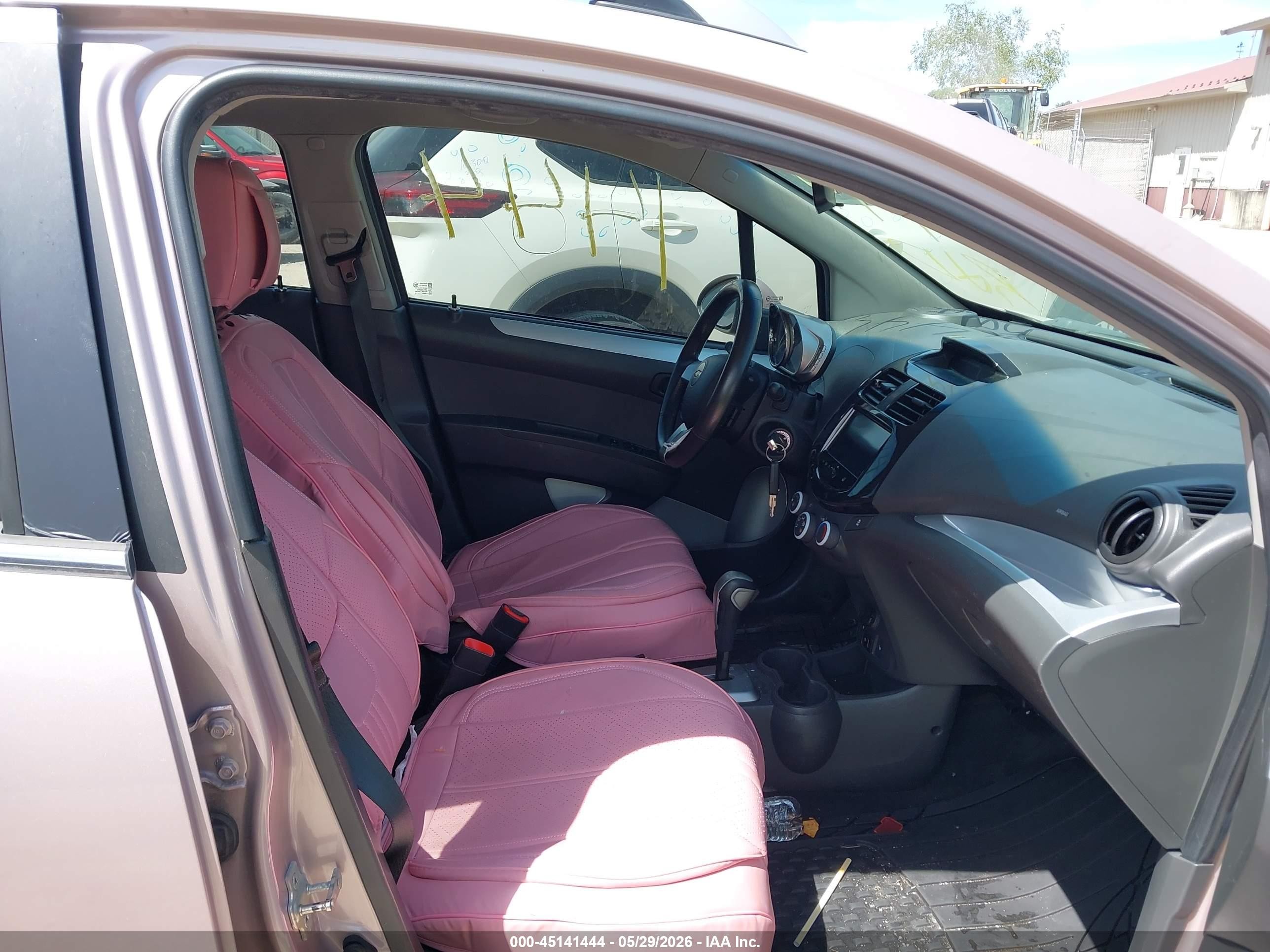 2013 Chevrolet Spark 2lt Auto Pink vin: KL8CF6S95DC590798