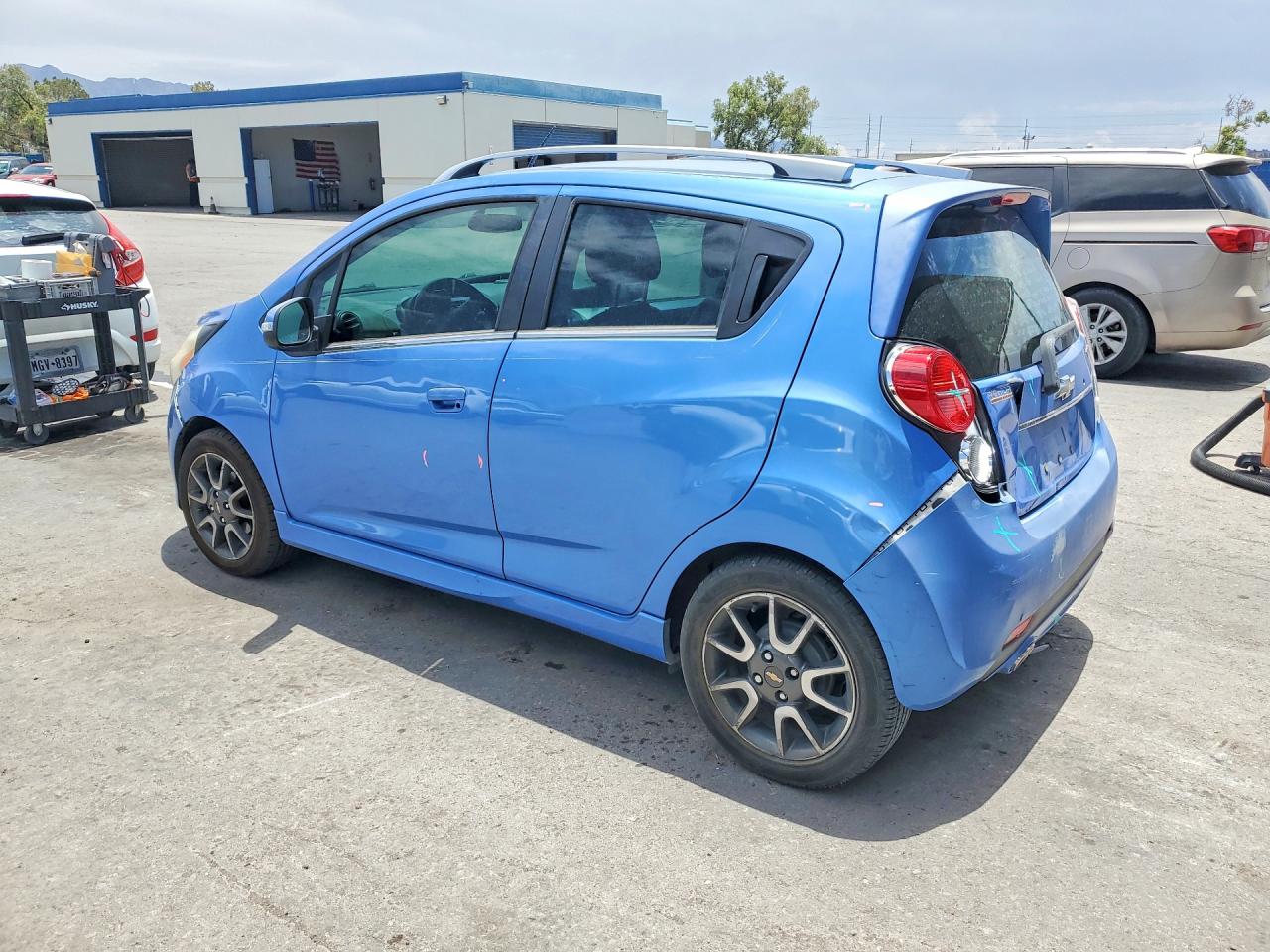 2015 Chevrolet Spark 2lt Blue vin: KL8CF6S95FC718895