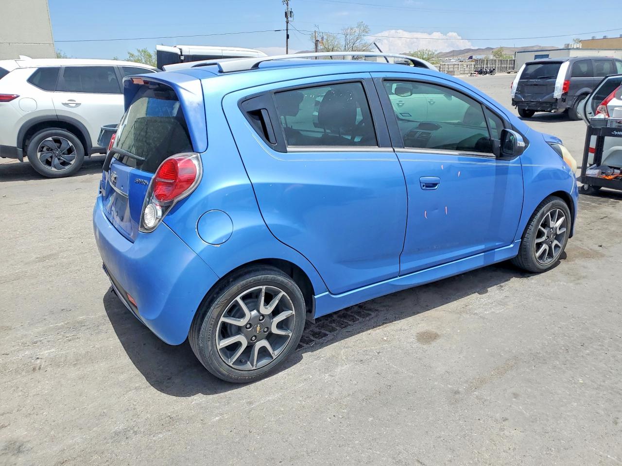 2015 Chevrolet Spark 2lt Blue vin: KL8CF6S95FC718895