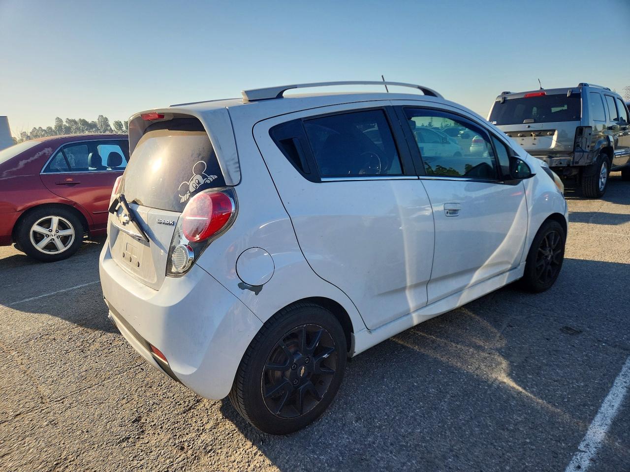 2013 Chevrolet Spark 2lt White vin: KL8CF6S97DC519909