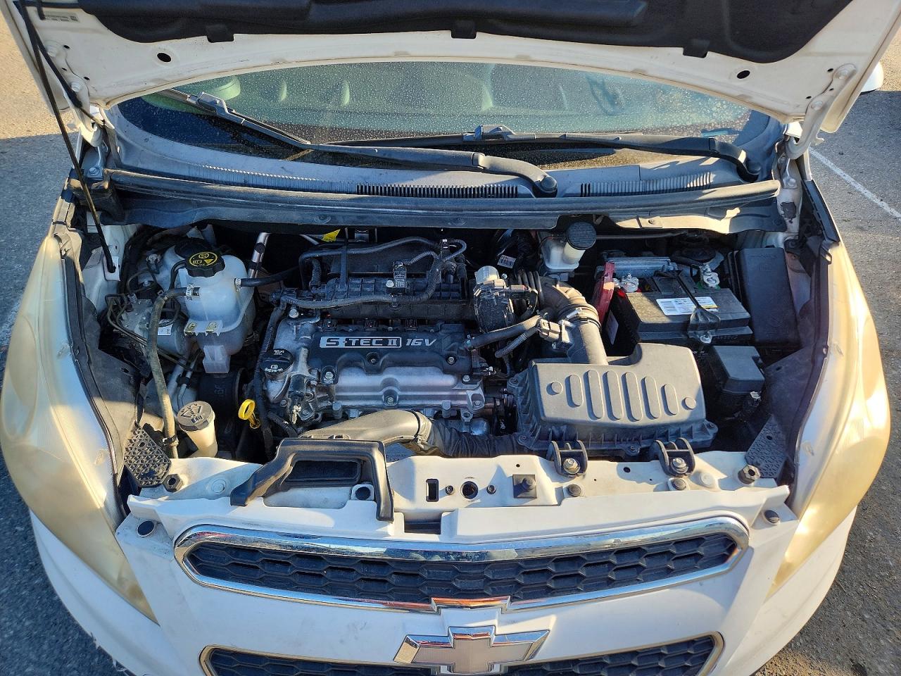 2013 Chevrolet Spark 2lt White vin: KL8CF6S97DC519909