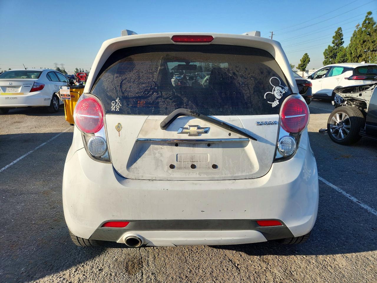 2013 Chevrolet Spark 2lt White vin: KL8CF6S97DC519909