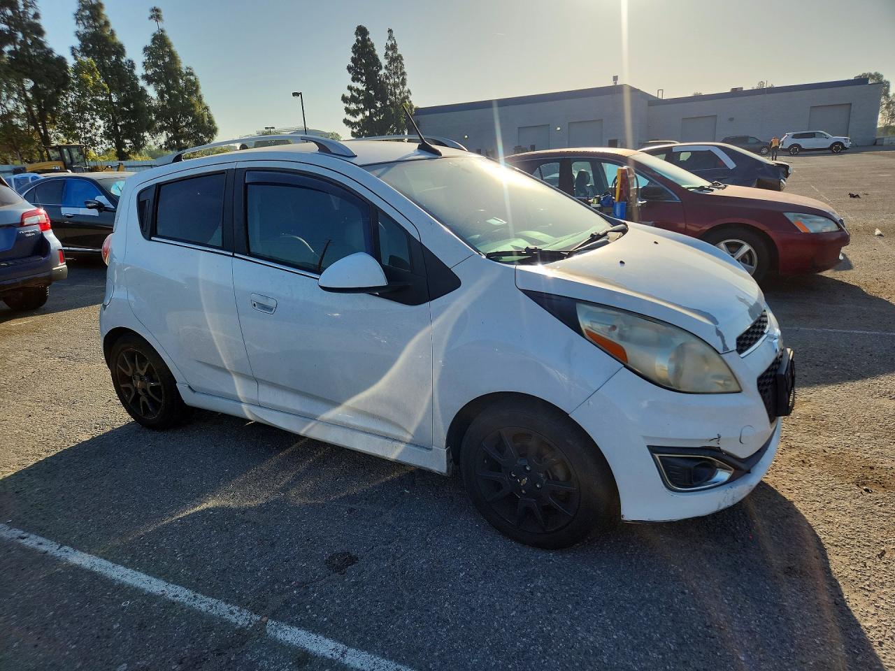 2013 Chevrolet Spark 2lt White vin: KL8CF6S97DC519909