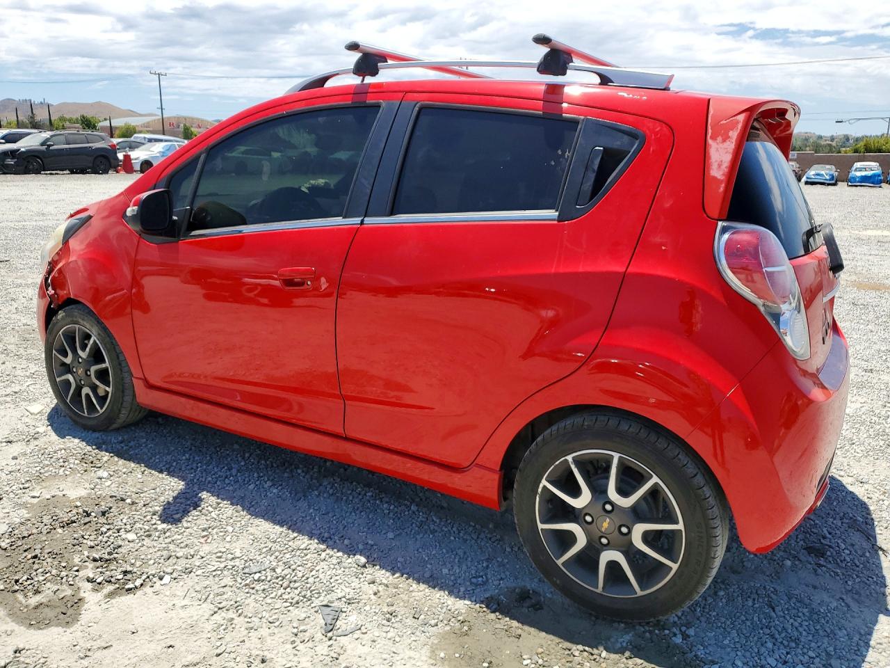 2015 Chevrolet Spark 2lt Red vin: KL8CF6S97FC755379