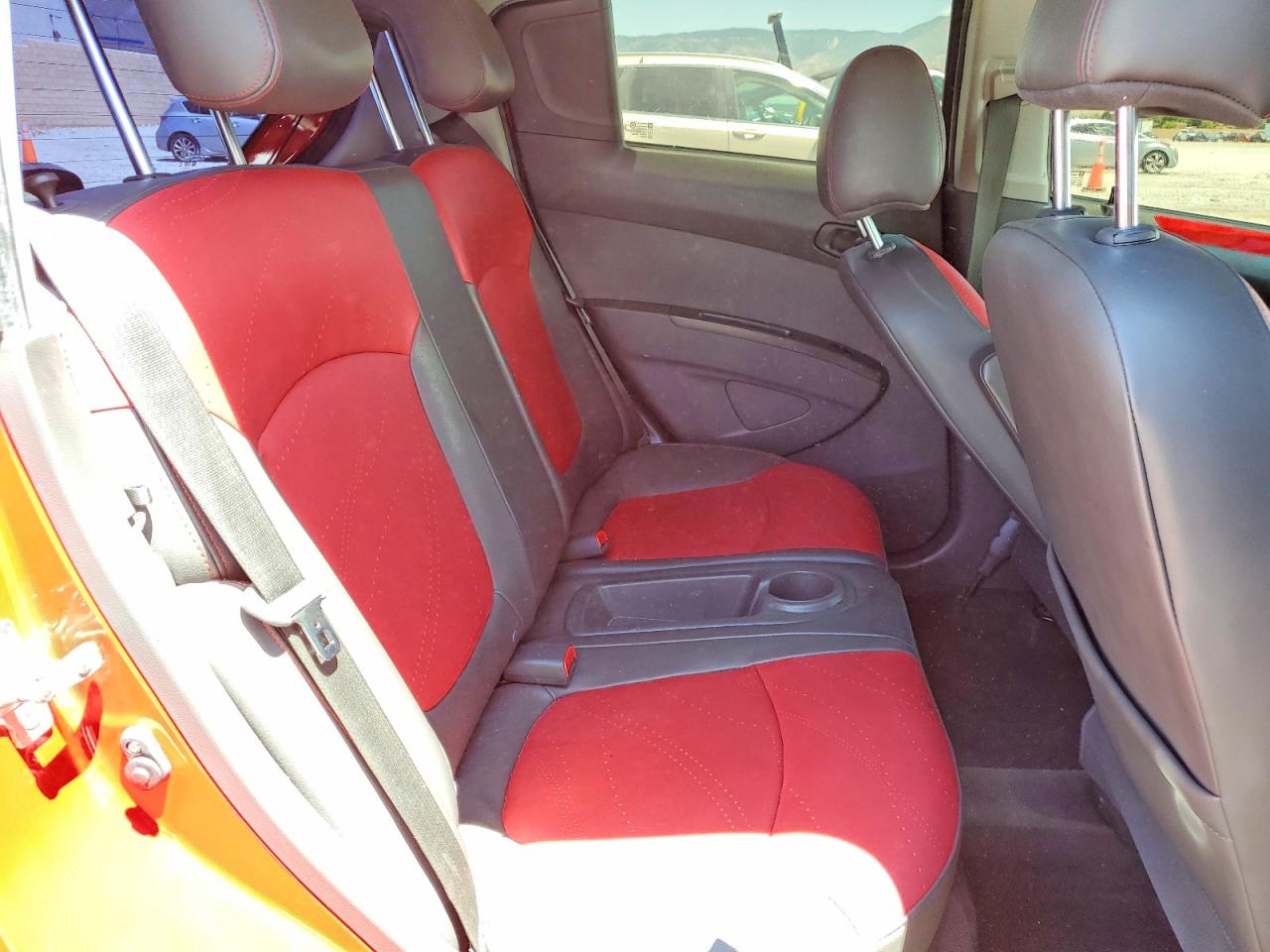 2015 Chevrolet Spark 2lt Red vin: KL8CF6S97FC755379