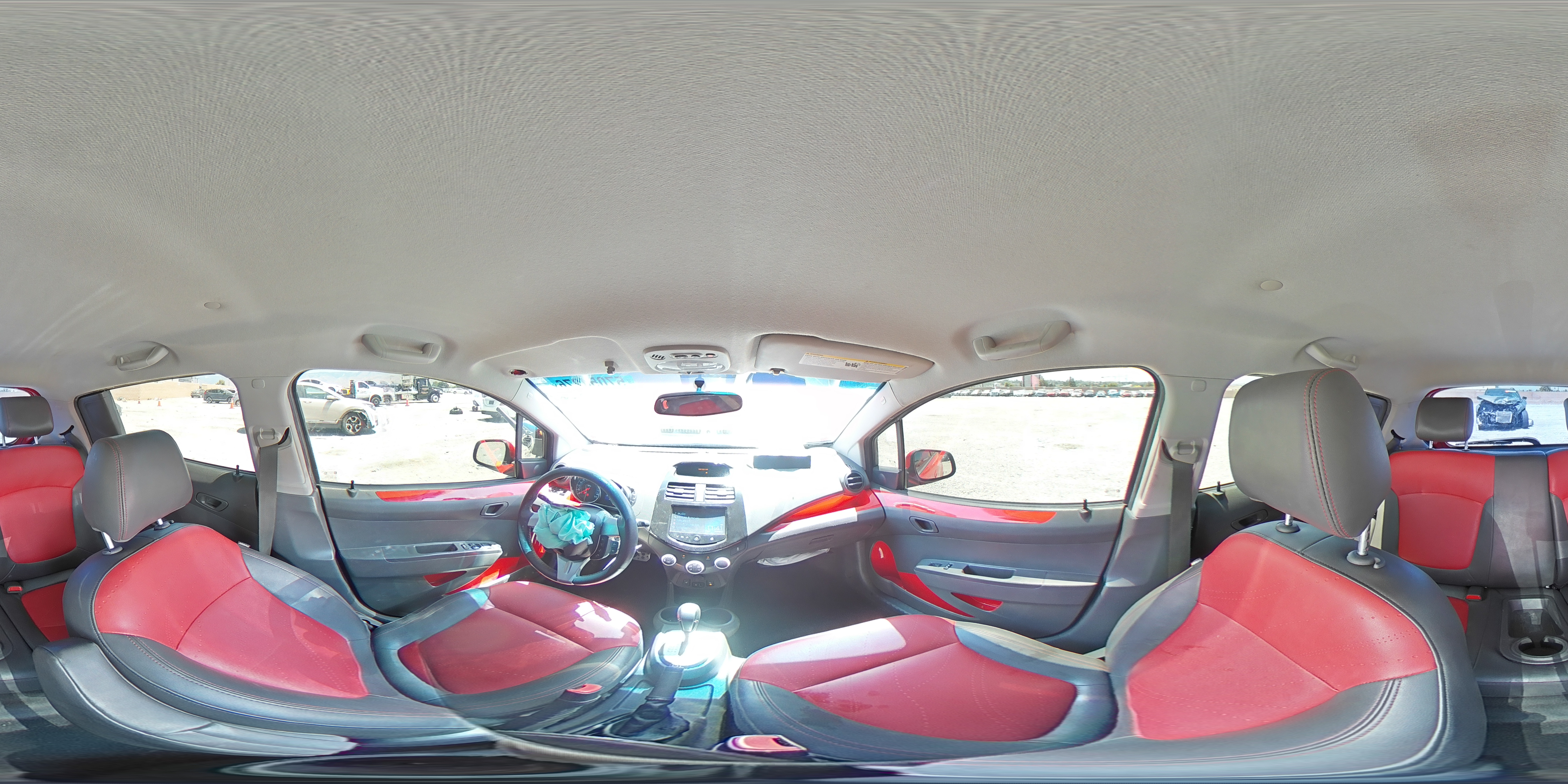2015 Chevrolet Spark 2lt Red vin: KL8CF6S97FC755379