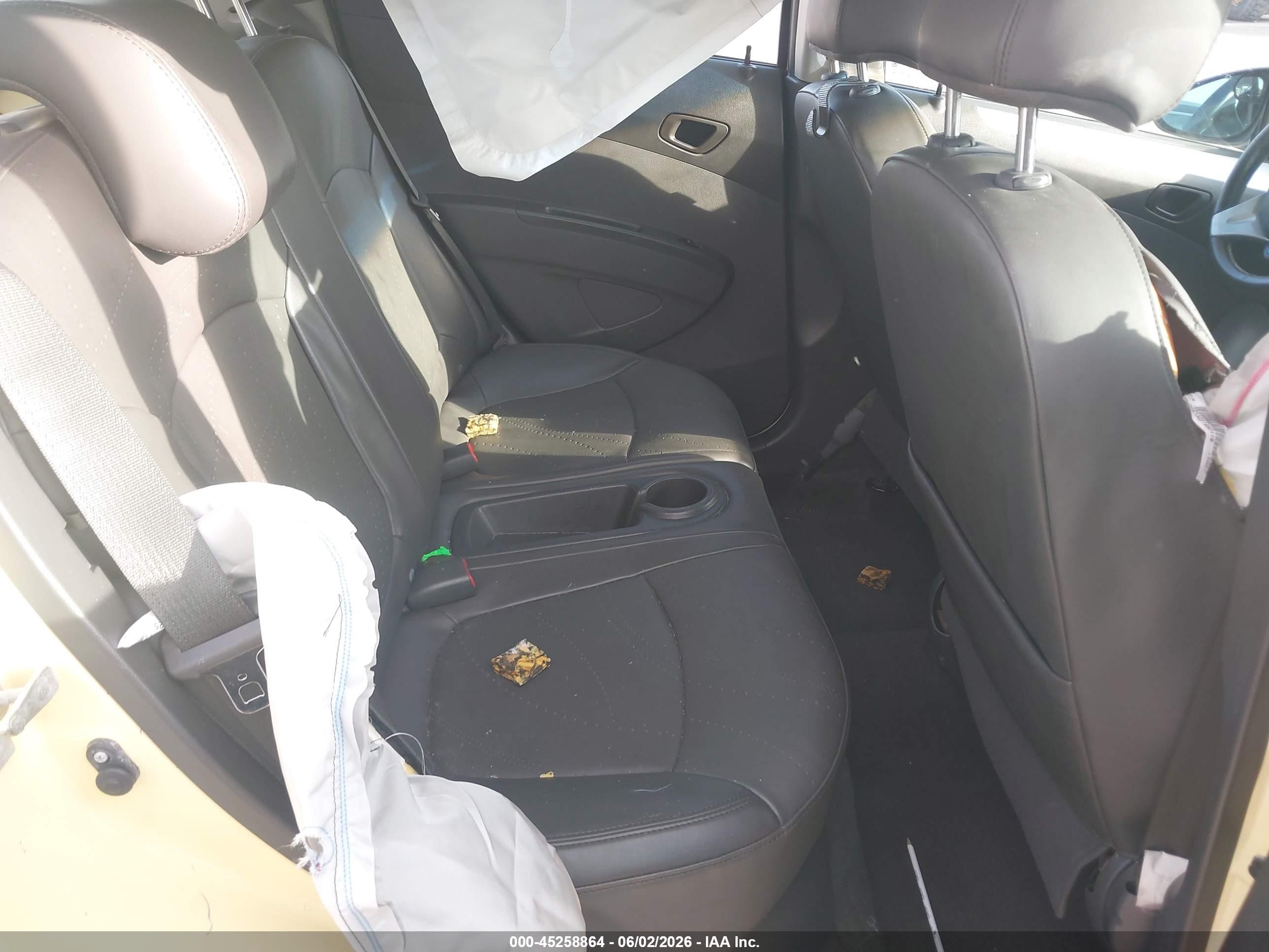 2013 Chevrolet Spark 2lt Auto Yellow vin: KL8CF6S98DC608078