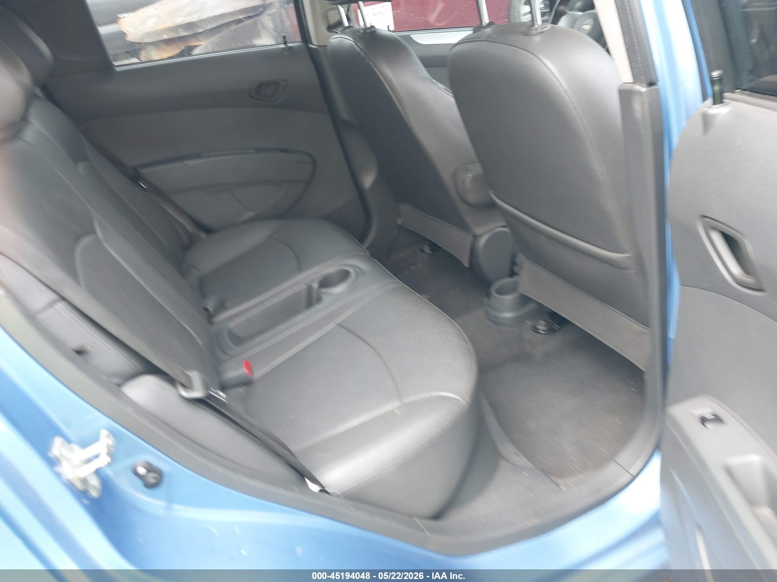 2013 Chevrolet Spark 2lt Auto Blue vin: KL8CF6S99DC520236