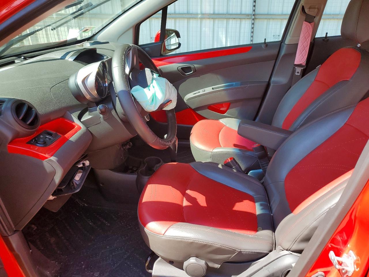 2014 Chevrolet Spark 2lt Red vin: KL8CF6S99EC454224