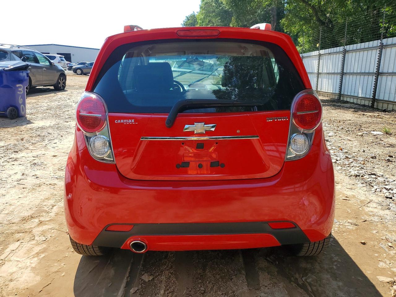 2014 Chevrolet Spark 2lt Red vin: KL8CF6S99EC454224