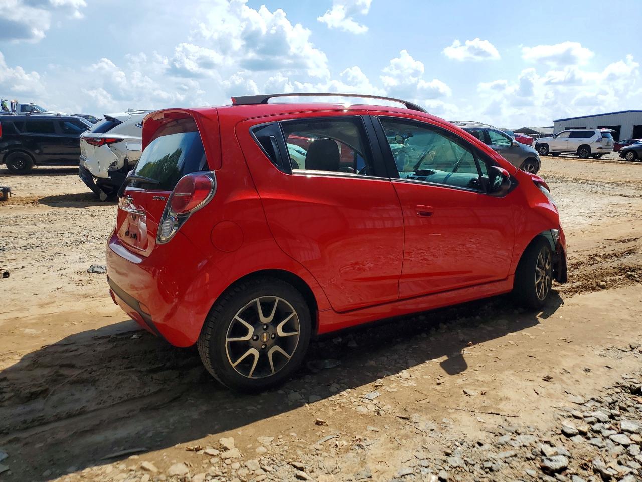 2014 Chevrolet Spark 2lt Red vin: KL8CF6S99EC454224
