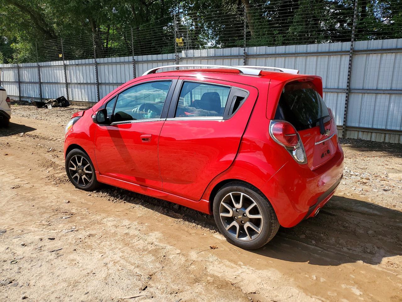 2014 Chevrolet Spark 2lt Red vin: KL8CF6S99EC454224
