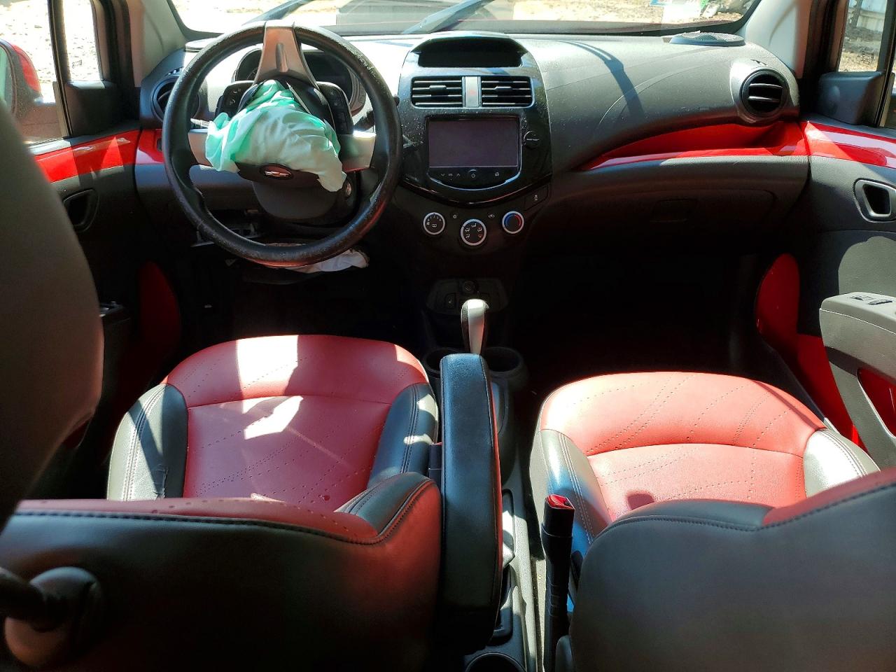 2014 Chevrolet Spark 2lt Red vin: KL8CF6S99EC454224