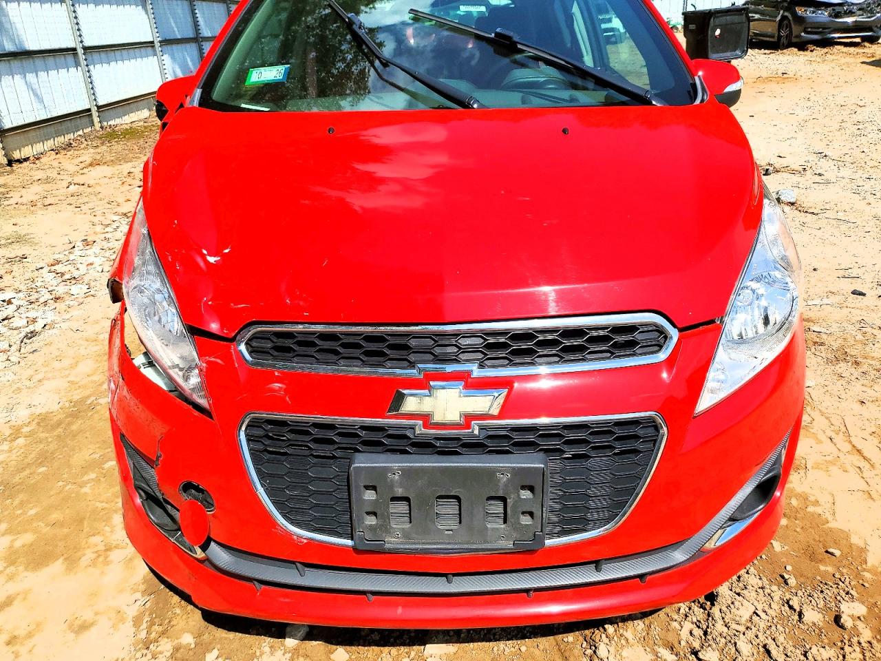 2014 Chevrolet Spark 2lt Red vin: KL8CF6S99EC454224